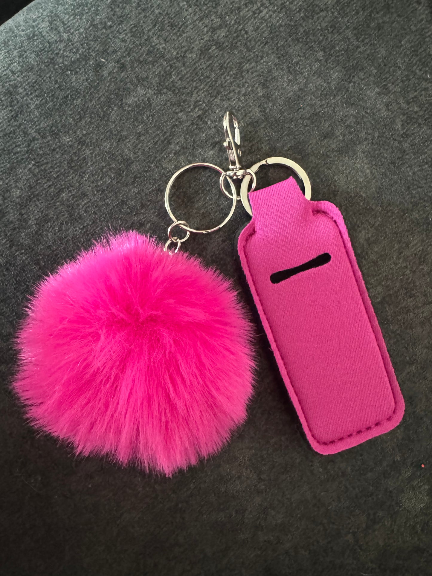 Pom W/ Chapstick Holder